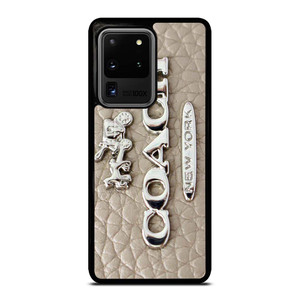 COACH LOGO GLOWING TEXTURE Samsung Galaxy S20 Ultra Case Cover COACH LOGO GLOWING TEXTURE Samsung Galaxy S20 Ultra Case Cover