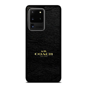 COACH LOGO TEXTURE BLACK Samsung Galaxy S20 Ultra Case Cover COACH LOGO TEXTURE BLACK Samsung Galaxy S20 Ultra Case Cover