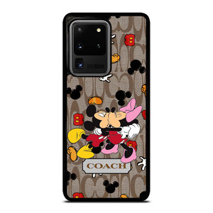 COACH MICKEY MINNIE MOUSE KISS Samsung Galaxy S20 Ultra Case Cover COACH MICKEY MINNIE MOUSE KISS Samsung Galaxy S20 Ultra Case Cover