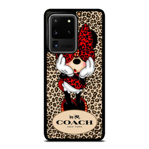 COACH MINNIE MOUSE LEOPARD Samsung Galaxy S20 Ultra Case Cover COACH MINNIE MOUSE LEOPARD Samsung Galaxy S20 Ultra Case Cover