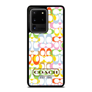 COACH NEW YORK COLORFUL Samsung Galaxy S20 Ultra Case Cover COACH NEW YORK COLORFUL Samsung Galaxy S20 Ultra Case Cover