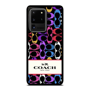 COACH NEW YORK PATTERN COLOR Samsung Galaxy S20 Ultra Case Cover