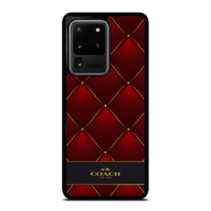 COACH NEW YORK RED GOLD Samsung Galaxy S20 Ultra Case Cover COACH NEW YORK RED GOLD Samsung Galaxy S20 Ultra Case Cover