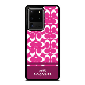 COACH PINK NEW YORK Samsung Galaxy S20 Ultra Case Cover COACH PINK NEW YORK Samsung Galaxy S20 Ultra Case Cover