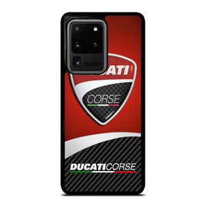 DUCATI CORSE LOGO CARBON Samsung Galaxy S20 Ultra Case Cover DUCATI CORSE LOGO CARBON Samsung Galaxy S20 Ultra Case Cover