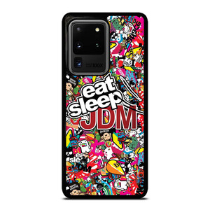 EAT SLEEP JDM STICKERS Samsung Galaxy S20 Ultra Case Cover