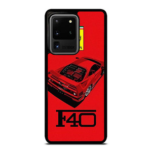 FERRARI F40 SUPERCAR LOGO Samsung Galaxy S20 Ultra Case Cover