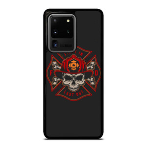 FIREFIGHTER FIREMAN SKULL LOGO Samsung Galaxy S20 Ultra Case Cover FIREFIGHTER FIREMAN SKULL LOGO Samsung Galaxy S20 Ultra Case Cover