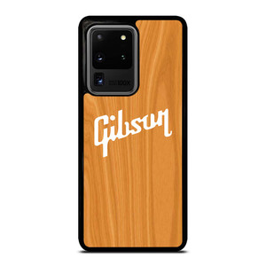 GIBSON GUITAR WOODEN LOGO 2 Samsung Galaxy S20 Ultra Case Cover GIBSON GUITAR WOODEN LOGO 2 Samsung Galaxy S20 Ultra Case Cover