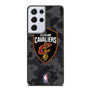 CLEVELAND CAVALIERS BLACK CAMO Samsung Galaxy S21 Ultra Case Cover