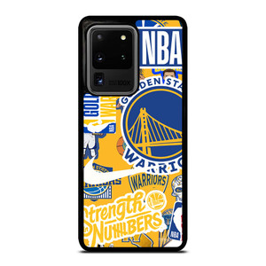 GOLDEN STATE WARRIORS NBA STICKER BOMB Samsung Galaxy S20 Ultra Case Cover