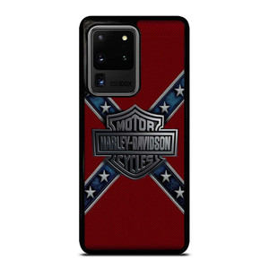 HARLEY DAVIDSON FLAG CARBON Samsung Galaxy S20 Ultra Case Cover