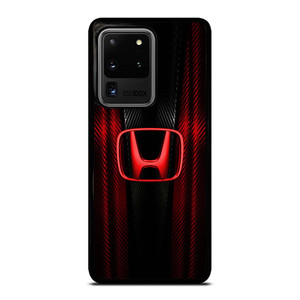 HONDA LOGO RED CARBON Samsung Galaxy S20 Ultra Case Cover