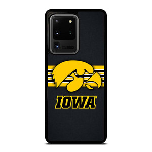 IOWA HAWKEYES STRIPE LOGO Samsung Galaxy S20 Ultra Case Cover IOWA HAWKEYES STRIPE LOGO Samsung Galaxy S20 Ultra Case Cover