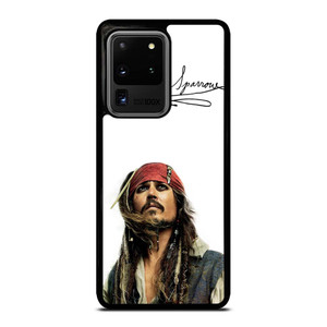 JACK SPARROW SIGNATURE PIRATES OF THE CARIBBEAN  Samsung Galaxy S20 Ultra Case Cover