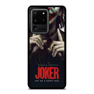 JOKER JOAQUIN PHOENIX PUT ON A HAPPY FACE Samsung Galaxy S20 Ultra Case Cover