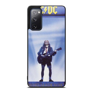 ACDC WHO MADE WHO ALBUM COVER Samsung Galaxy S20 FE Case Cover ACDC WHO MADE WHO ALBUM COVER Samsung Galaxy S20 FE Case Cover