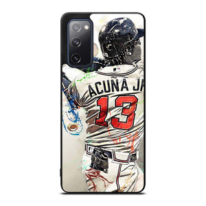 ATLANTA BRAVES ACUNA JR 13 BASEBALL Samsung Galaxy S20 FE Case Cover ATLANTA BRAVES ACUNA JR 13 BASEBALL Samsung Galaxy S20 FE Case Cover