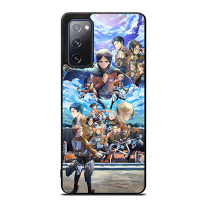 ATTACK ON TITAN ANIME CHARACTER Samsung Galaxy S20 FE Case Cover ATTACK ON TITAN ANIME CHARACTER Samsung Galaxy S20 FE Case Cover