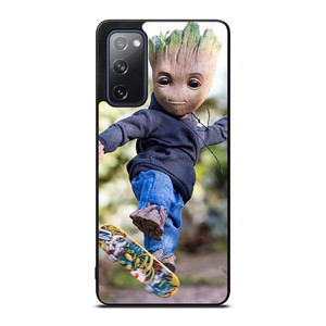 BABY GROOT SKATEBOARD Samsung Galaxy S20 FE Case Cover