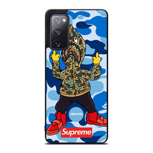 BATHING APE SUPREME SHARK CAMO Samsung Galaxy S20 FE Case Cover BATHING APE SUPREME SHARK CAMO Samsung Galaxy S20 FE Case Cover