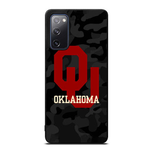 CAMO OKLAHOMA SOONERS LOGO Samsung Galaxy S20 FE Case Cover