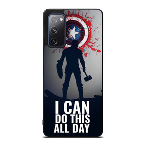 CAPTAIN AMERICA QUOTE Samsung Galaxy S20 FE Case Cover CAPTAIN AMERICA QUOTE Samsung Galaxy S20 FE Case Cover