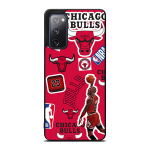 CHICAGO BULLS STICKER BOMB Samsung Galaxy S20 FE Case Cover