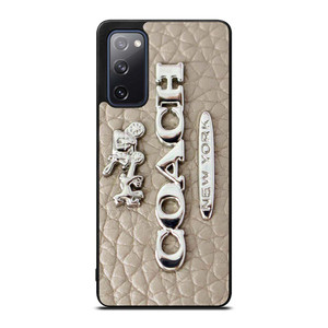 COACH LOGO GLOWING TEXTURE Samsung Galaxy S20 FE Case Cover COACH LOGO GLOWING TEXTURE Samsung Galaxy S20 FE Case Cover
