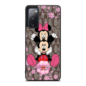 COACH MICKEY and MINNIE MOUSE Samsung Galaxy S20 FE Case Cover COACH MICKEY and MINNIE MOUSE Samsung Galaxy S20 FE Case Cover