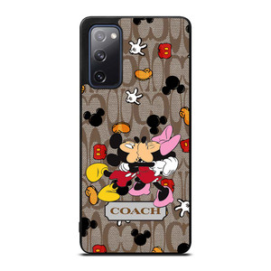 COACH MICKEY MINNIE MOUSE KISS Samsung Galaxy S20 FE Case Cover COACH MICKEY MINNIE MOUSE KISS Samsung Galaxy S20 FE Case Cover