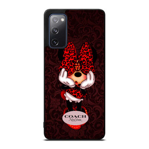 COACH MINNIE MOUSE NEW YORK Samsung Galaxy S20 FE Case Cover COACH MINNIE MOUSE NEW YORK Samsung Galaxy S20 FE Case Cover