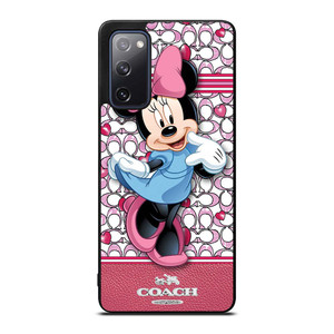 COACH MINNIE MOUSE PINK PATTERN Samsung Galaxy S20 FE Case Cover COACH MINNIE MOUSE PINK PATTERN Samsung Galaxy S20 FE Case Cover