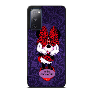 COACH MINNIE MOUSE PURPLE Samsung Galaxy S20 FE Case Cover