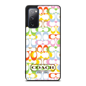 COACH NEW YORK COLORFUL Samsung Galaxy S20 FE Case Cover COACH NEW YORK COLORFUL Samsung Galaxy S20 FE Case Cover