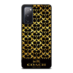 COACH NEW YORK GOLD Samsung Galaxy S20 FE Case Cover COACH NEW YORK GOLD Samsung Galaxy S20 FE Case Cover