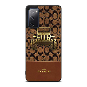 COACH NEW YORK JEEP Samsung Galaxy S20 FE Case Cover COACH NEW YORK JEEP Samsung Galaxy S20 FE Case Cover