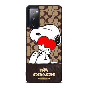 COACH NEW YORK SNOOPY Samsung Galaxy S20 FE Case Cover COACH NEW YORK SNOOPY Samsung Galaxy S20 FE Case Cover