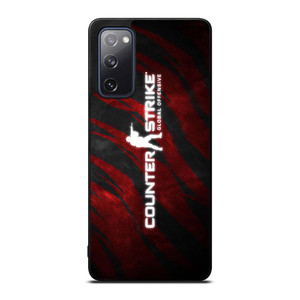 COUNTER STRIKE CSGO LOGO RED Samsung Galaxy S20 FE Case Cover COUNTER STRIKE CSGO LOGO RED Samsung Galaxy S20 FE Case Cover