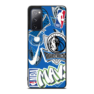 DALLAS MAVERICKS NBA STICKER BOMB Samsung Galaxy S20 FE Case Cover
