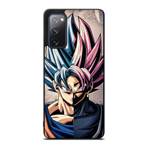 DRAGON BALL GOKU AND BLACK GOKU FACE Samsung Galaxy S20 FE Case Cover
