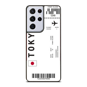 FLIGHT TICKETS JAPAN Samsung Galaxy S21 Ultra Case Cover