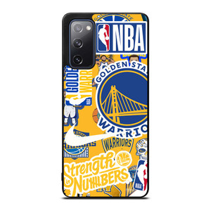 GOLDEN STATE WARRIORS NBA STICKER BOMB Samsung Galaxy S20 FE Case Cover