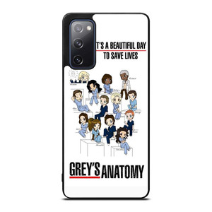 GREY'S ANATOMY ALL CARTOON Samsung Galaxy S20 FE Case Cover GREY'S ANATOMY ALL CARTOON Samsung Galaxy S20 FE Case Cover