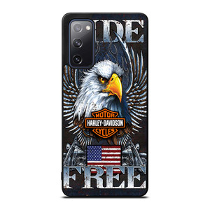HARLEY DAVIDSON FREE RIDE EAGLE Samsung Galaxy S20 FE Case Cover