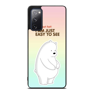 ICE BEAR WE BARE BEARS CARTOON Samsung Galaxy S20 FE Case Cover ICE BEAR WE BARE BEARS CARTOON Samsung Galaxy S20 FE Case Cover