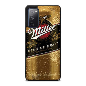 ICED MILLER GENUINE DRAFT BEER CAN Samsung Galaxy S20 FE Case Cover