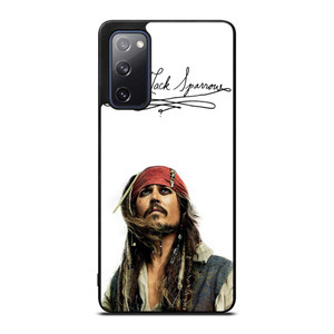 JACK SPARROW SIGNATURE PIRATES OF THE CARIBBEAN  Samsung Galaxy S20 FE Case Cover