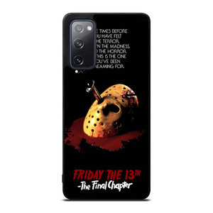 JASON FRIDAY THE 13TH HORROR MOVIE Samsung Galaxy S20 FE Case Cover