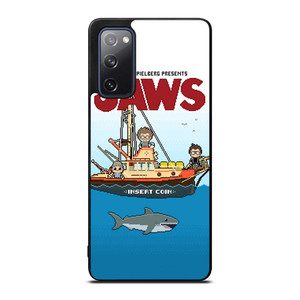 JAWS LOGO 8 BIT Samsung Galaxy S20 FE Case Cover JAWS LOGO 8 BIT Samsung Galaxy S20 FE Case Cover